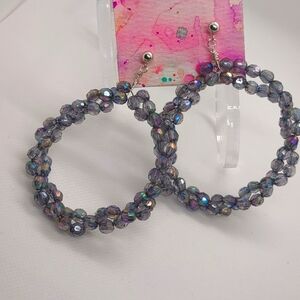 Sparkling Beaded Earrings